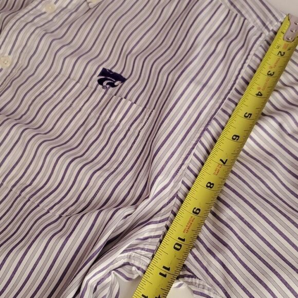 M KSTATE WILDCATS KANSAS EMBROIDERED LONG SLEEVE men's SHIRT medium - Picture 5 of 15